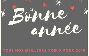 Bonne année 2018 !