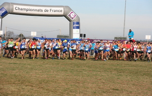 Championnat de France de cross à Plouay le 11/03/2018