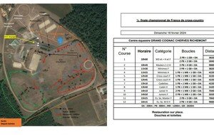 information 1/2 finale championnat de France cross