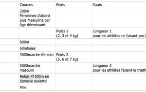 Championnats LANA en salle MASTERS