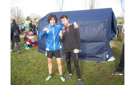 Départementaux de cross : 2 médailles pour le RAC